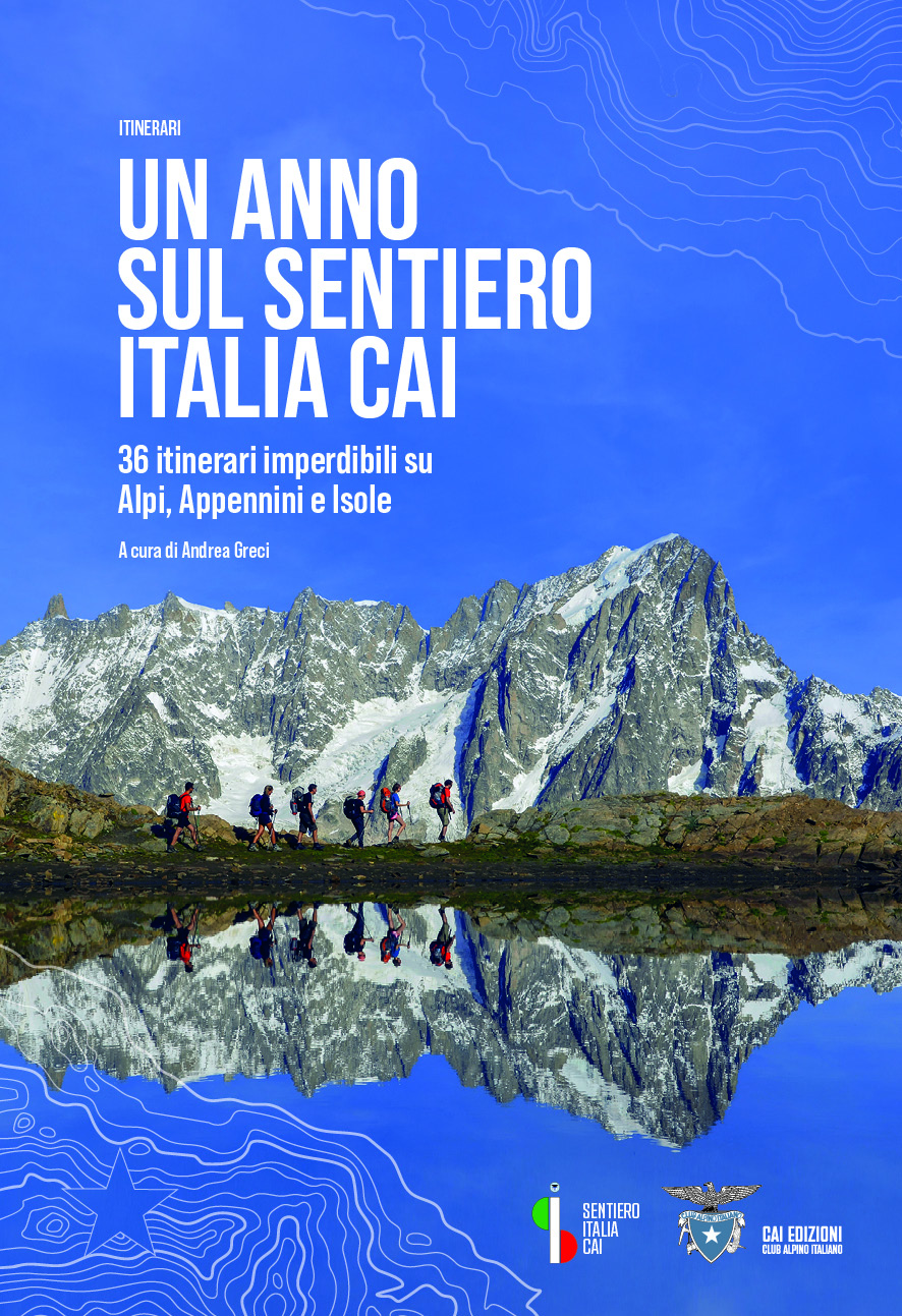 Un anno sul Sentiero Italia CAI - copertina libro